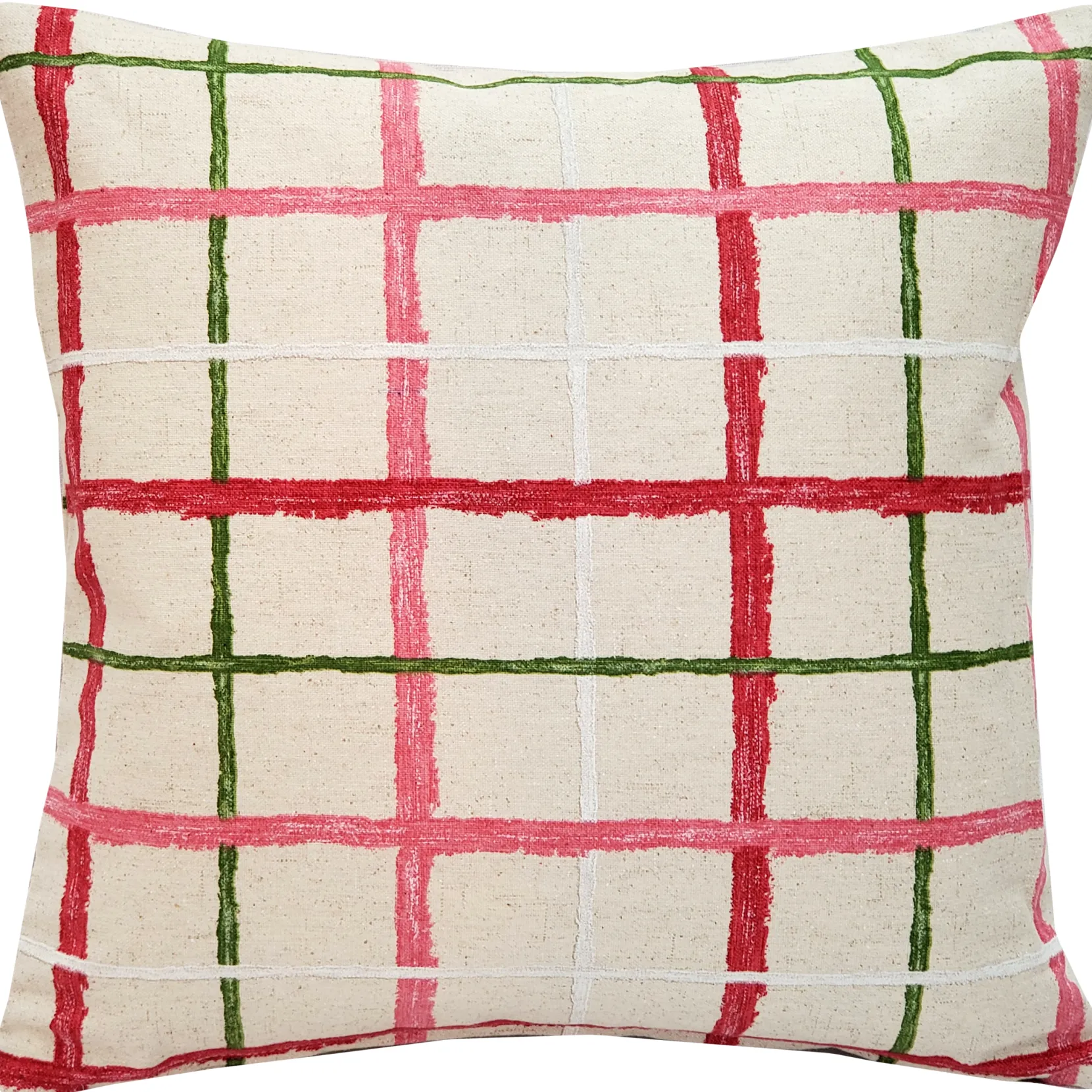 Albany Checks 16x16 Throw Pillow