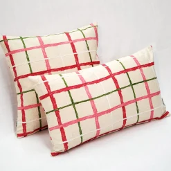 Albany Checks 16x16 Throw Pillow