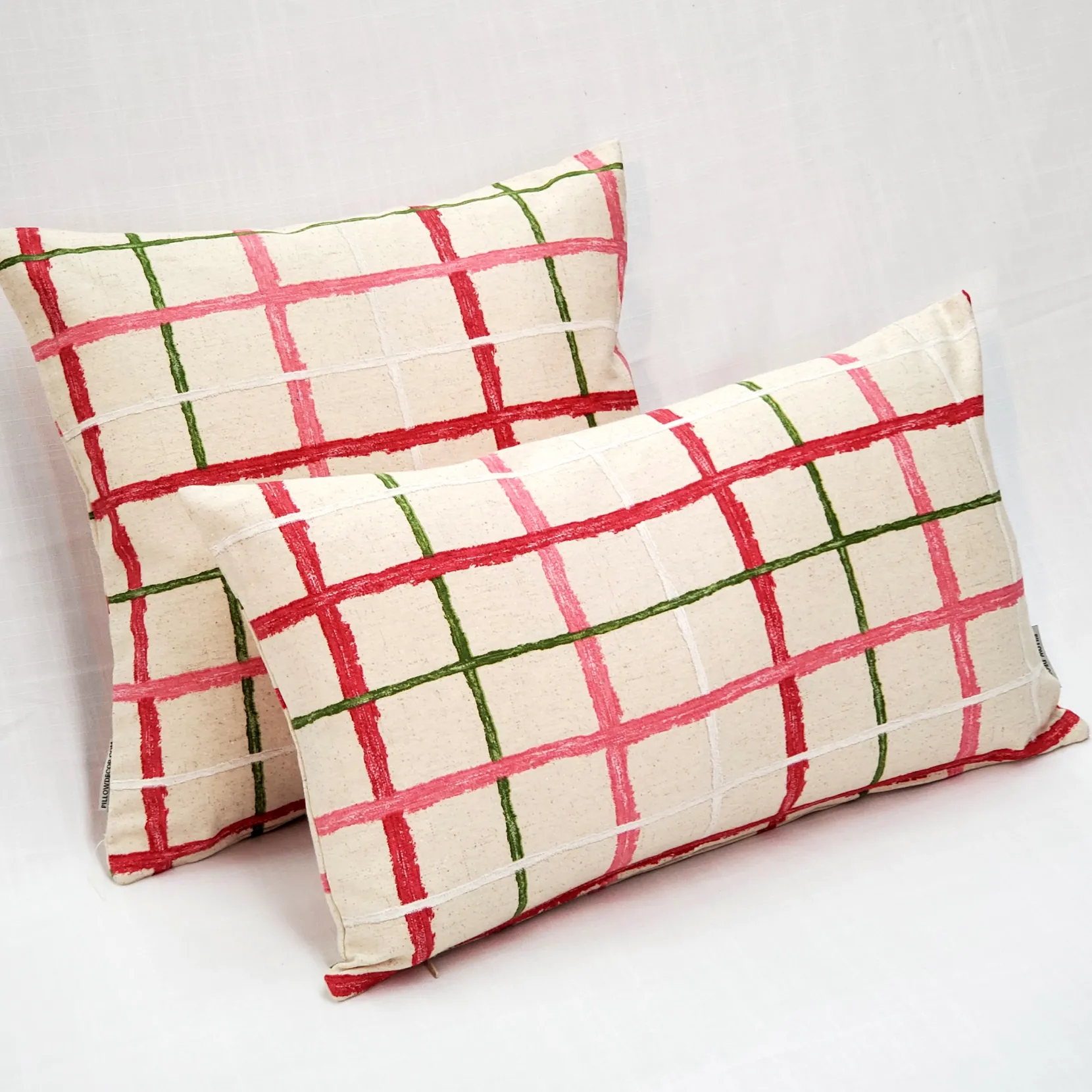 Albany Checks 16x16 Throw Pillow