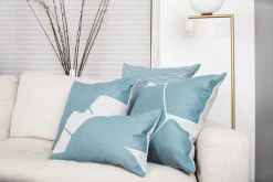 Aurora Throw Pillows 19 Inch Square
