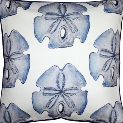 Big Island Sand Dollar Large Scale Print Throw Pillow 20x20