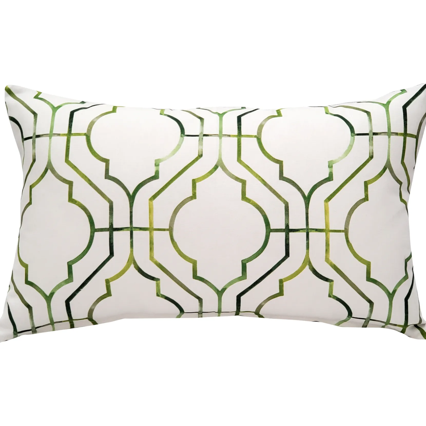 Biltmore Gate Green Throw Pillow 12x20