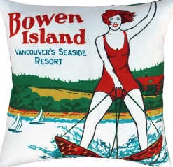 Bowen Island Outdoor Throw Pillow