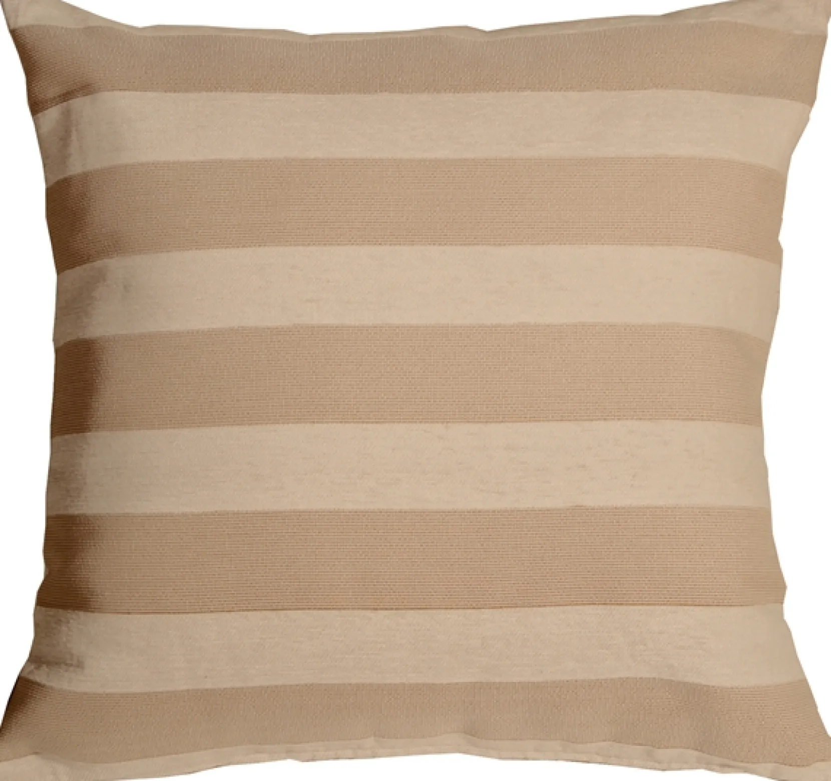 Brackendale Stripes Cream Throw Pillow 22x22