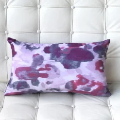 Brandy Bay Blush Floral Throw Pillow 12x19