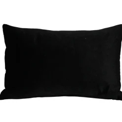 Bullion Stripes Textured Velvet Throw Pillow 12x19