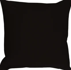 Caravan Cotton Black 20x20 Throw Pillow