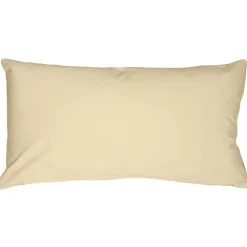 Caravan Cotton Cream 9x18 Throw Pillow