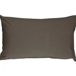 Caravan Cotton Dark Gray 12x19 Throw Pillow