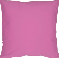 Caravan Cotton Orchid Pink 18x18 Throw Pillow