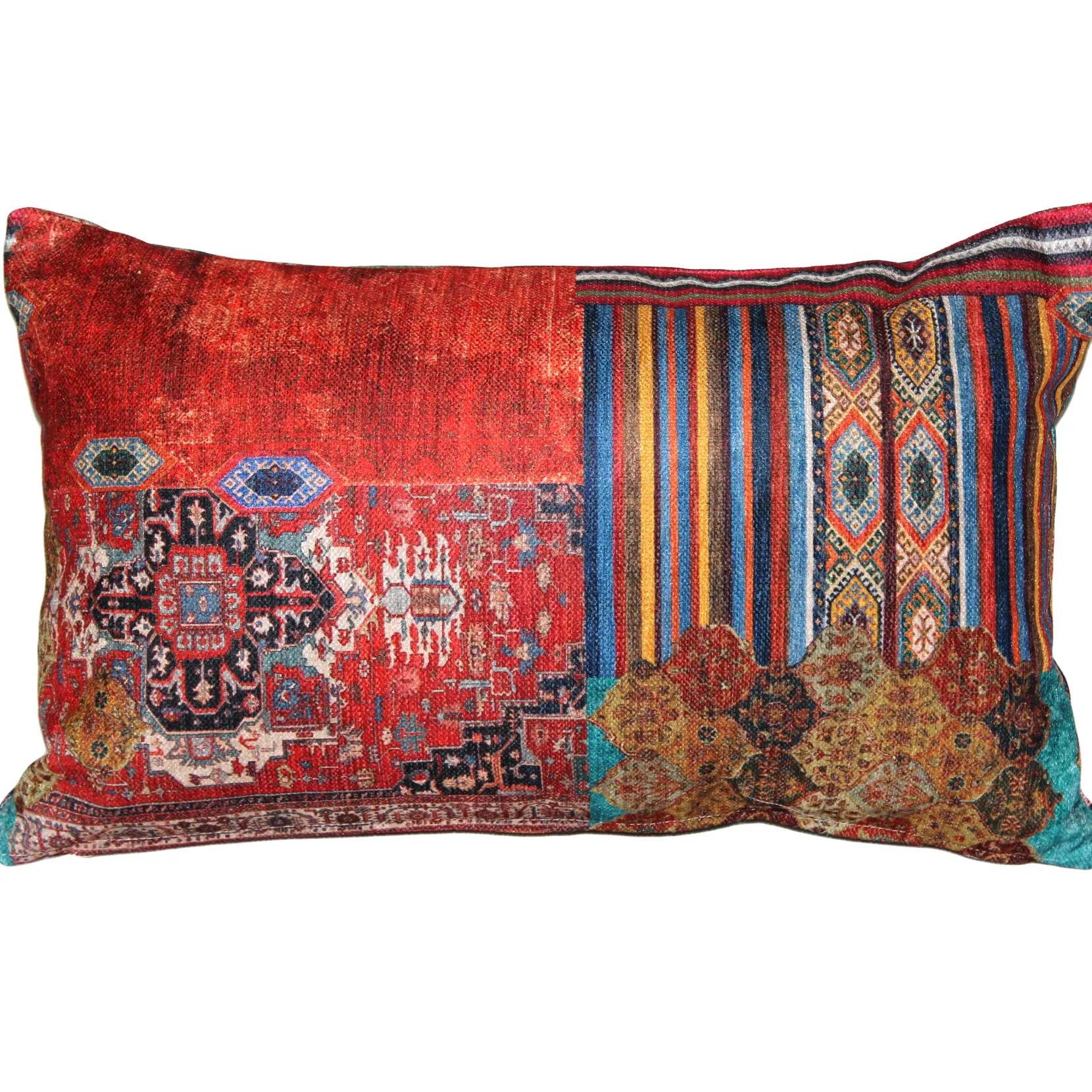 Caspian Shore Throw Pillow 12x20
