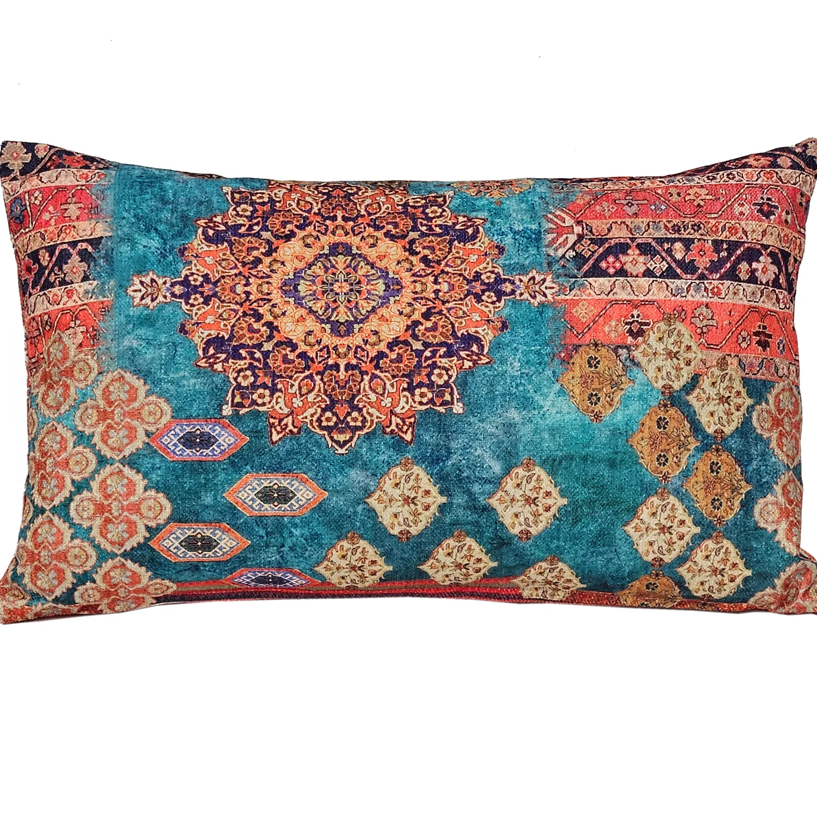 Caspian Shore Throw Pillow 12x20