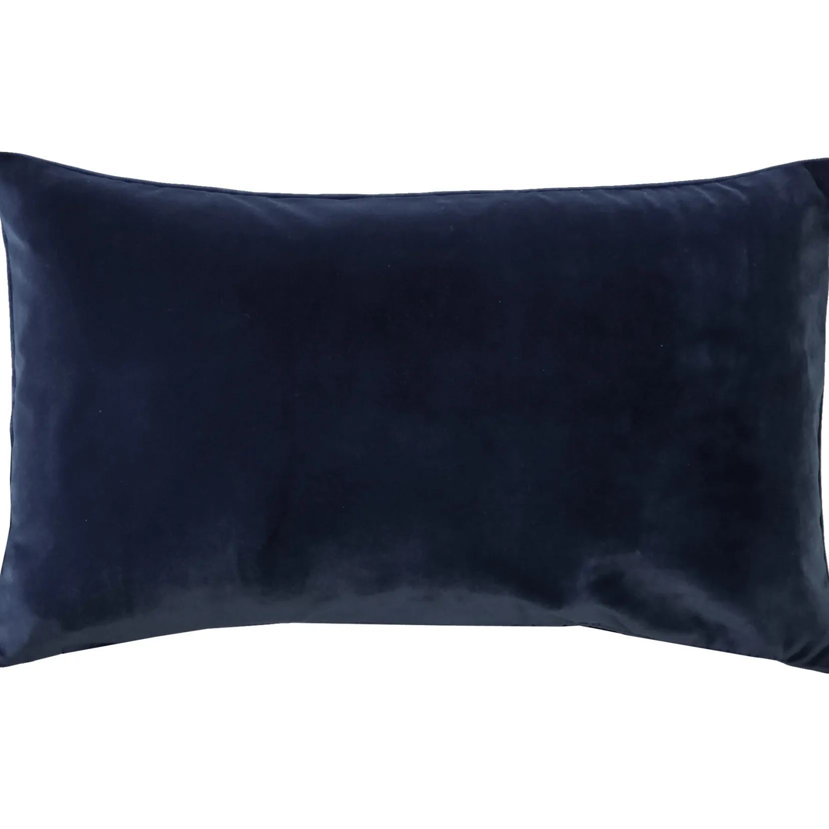 Castello Midnight Blue Velvet Throw Pillow 12x20