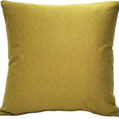 Citrine Rhythm Geometric Throw Pillow 20x20