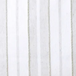 Cream and Neutral Stripes Square Accent Pillow