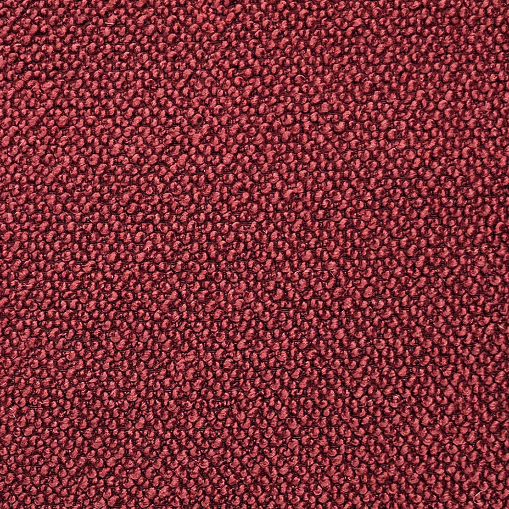 Crimson Boucle Throw Pillow 20x20