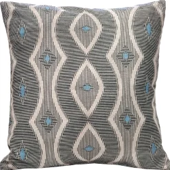 Desmond Blue Diamond Pillow 19x19
