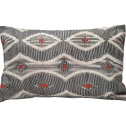 Desmond Red Diamond Pillow 12x20