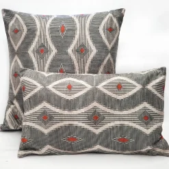 Desmond Red Diamond Pillow 19x19
