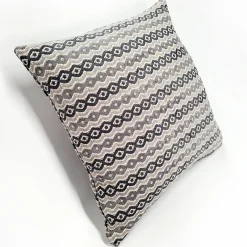 Gazing Foundry Gray Throw Pillow 17x17
