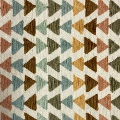 Geometric Arrowhead Desert Spring Throw Pillow 12x24