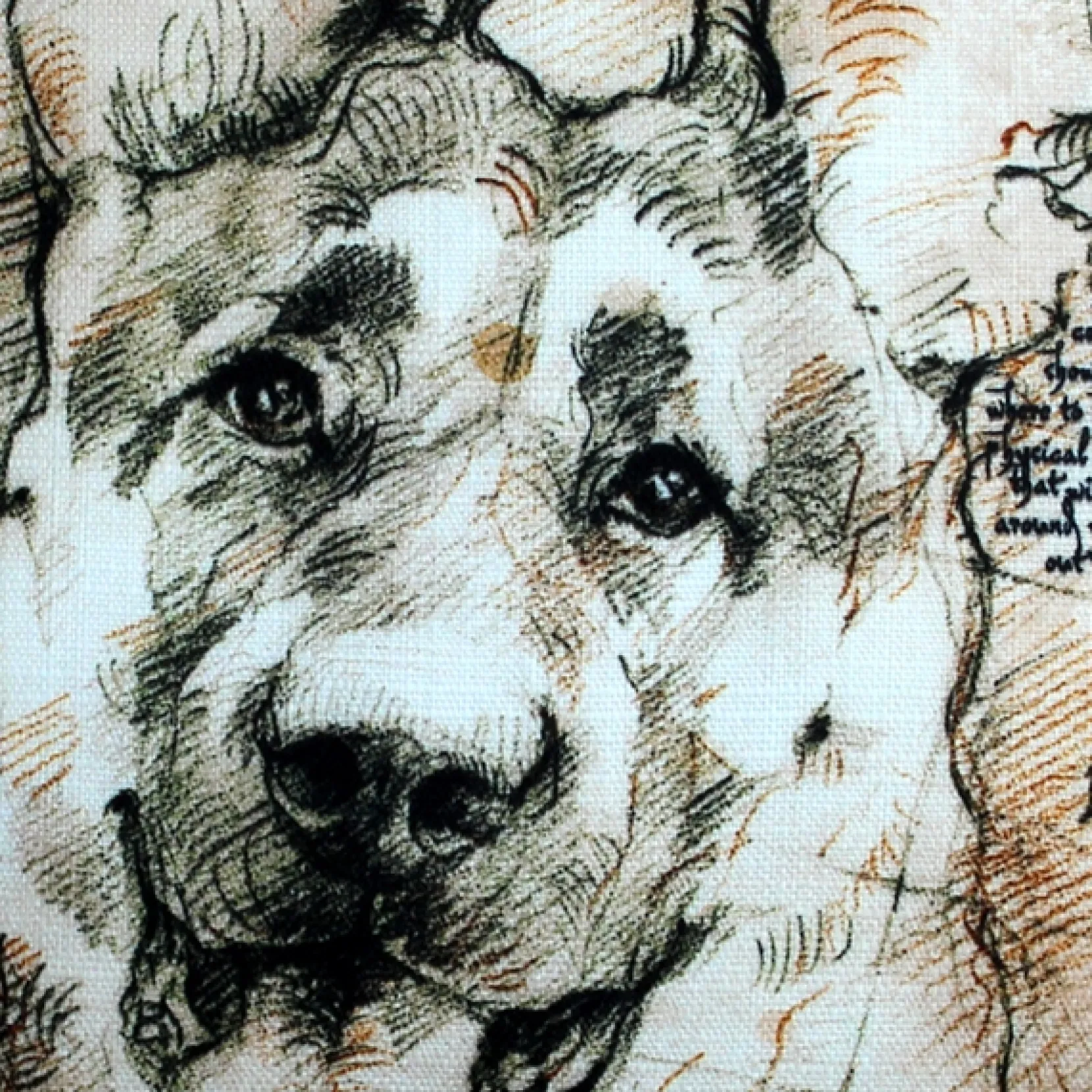 German Shepherd Dog Pillow 17x17