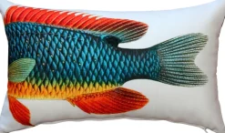 Guppy Fish Pillow 12x19