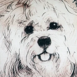 Havanese 17x17 Dog Pillow