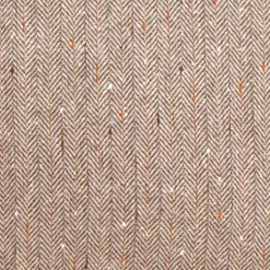 Herringbone Brown Rectangular Decorative Toss Pillow