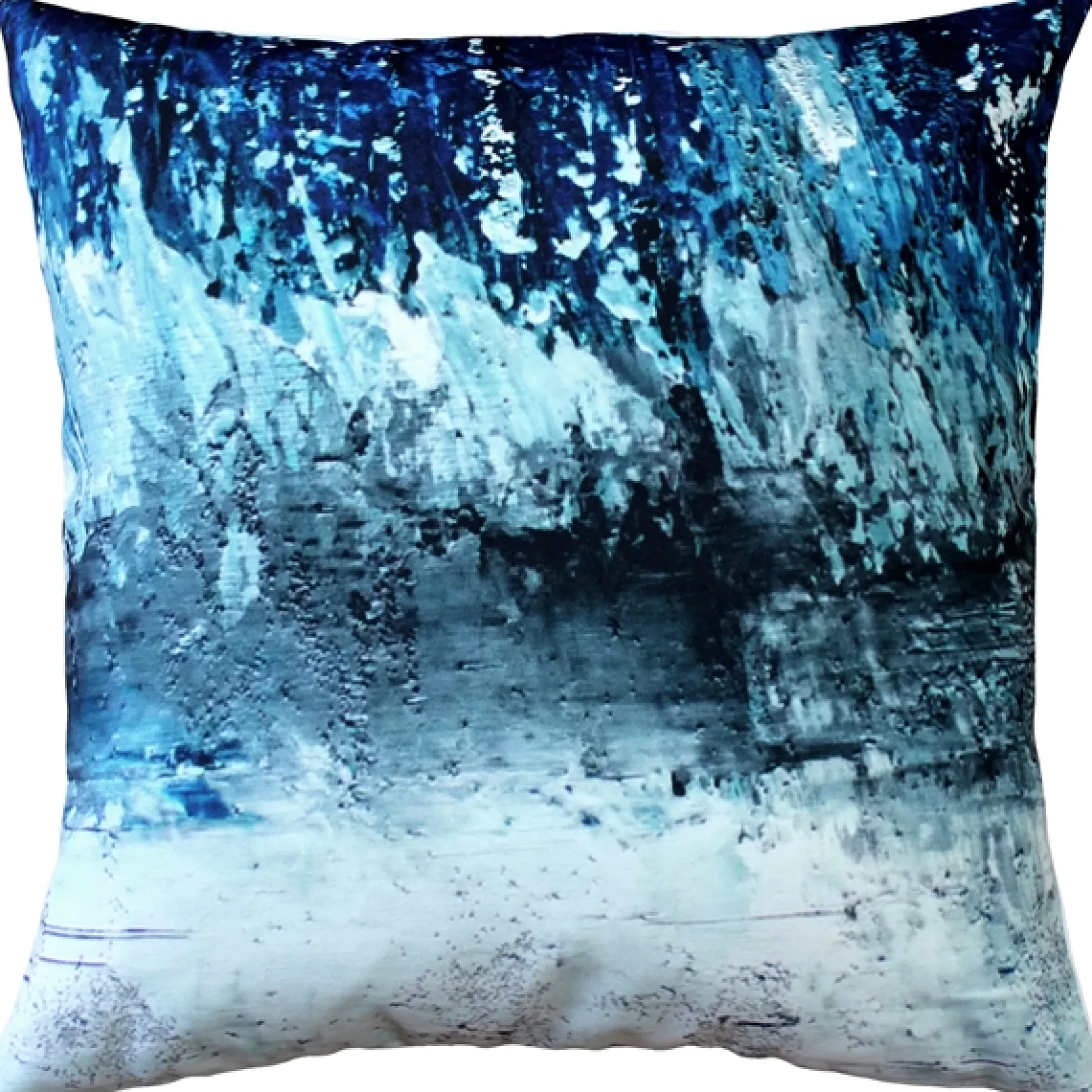 Karalina Winter Storm Throw Pillow 20x20