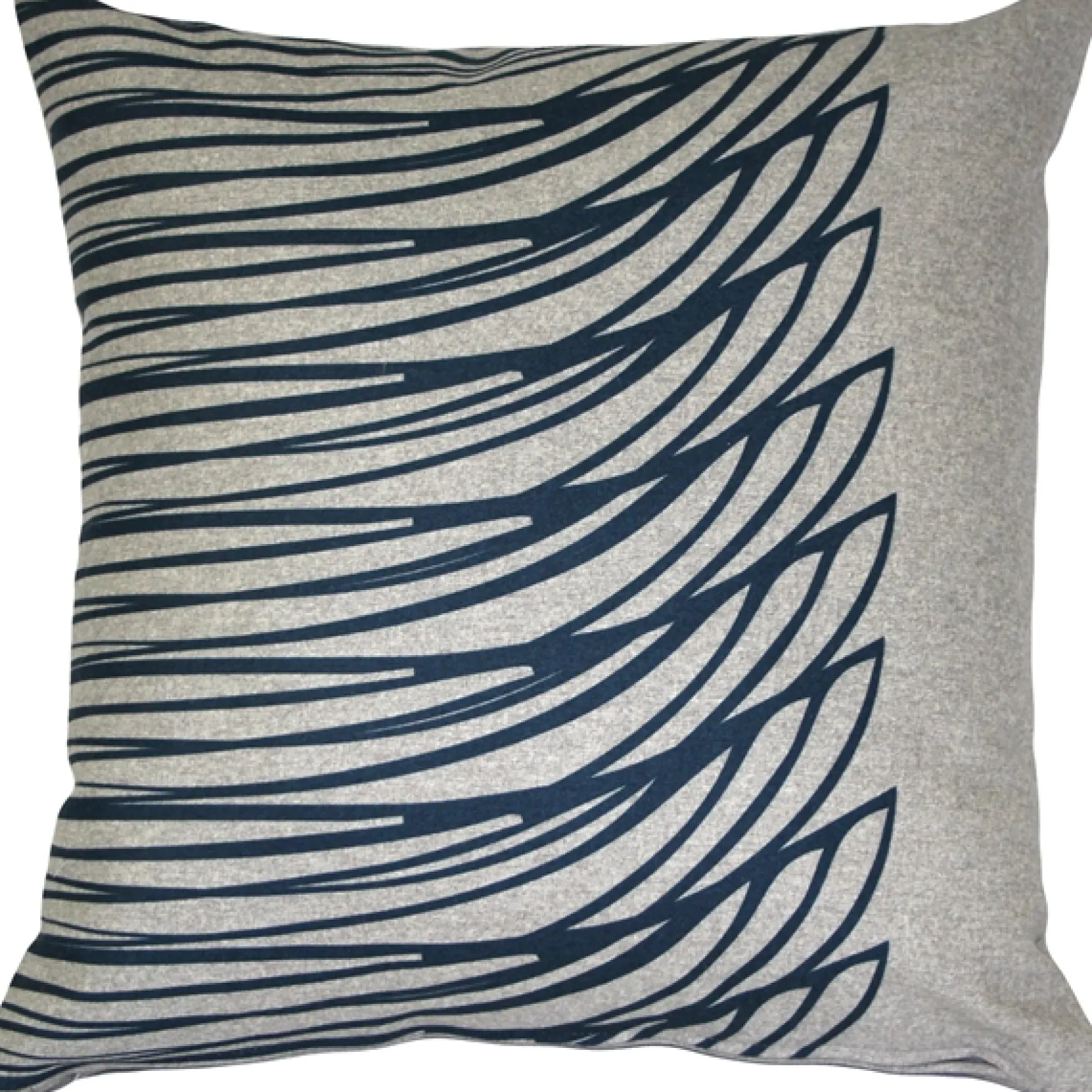 Kukamuka Meri Blue Throw Pillow 19x19