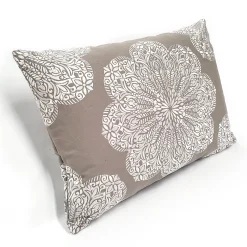 Mancini Medallion Embroidered Throw Pillows 16x24