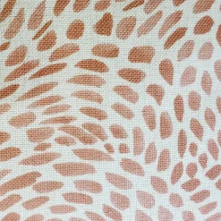 Matisse Dots Coral Pink Throw Pillow 19x19
