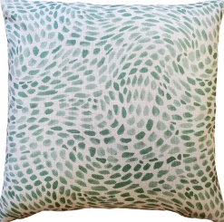 Matisse Dots Spring Green Throw Pillow19x19