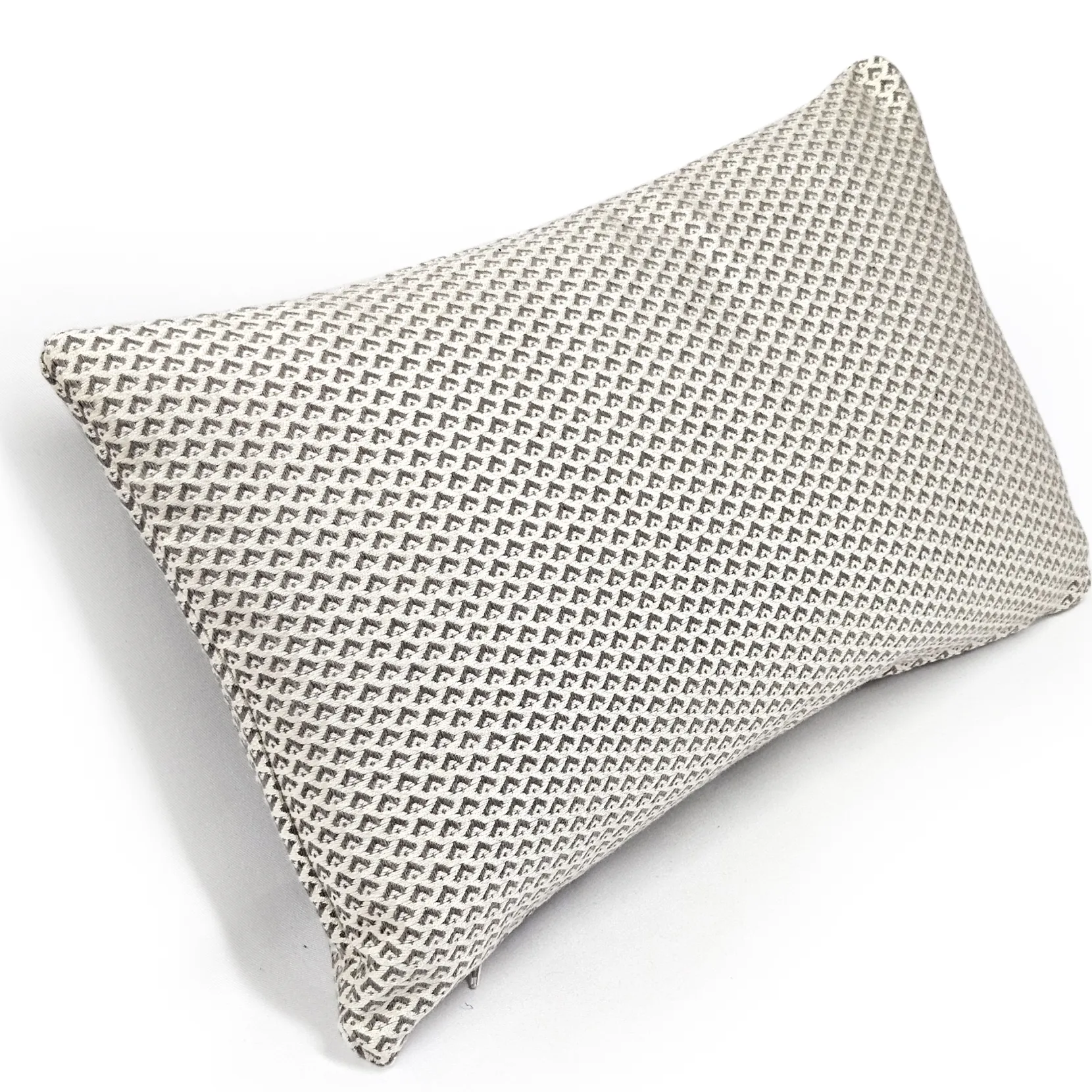 Milanese Lattice Woven Lumbar Pillow 12x19
