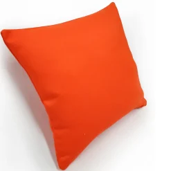 Neon Orange Throw Pillow 16x16