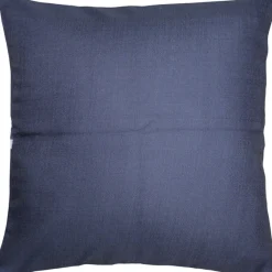 Ocean Reef Coral on Navy Throw Pillow 20x20