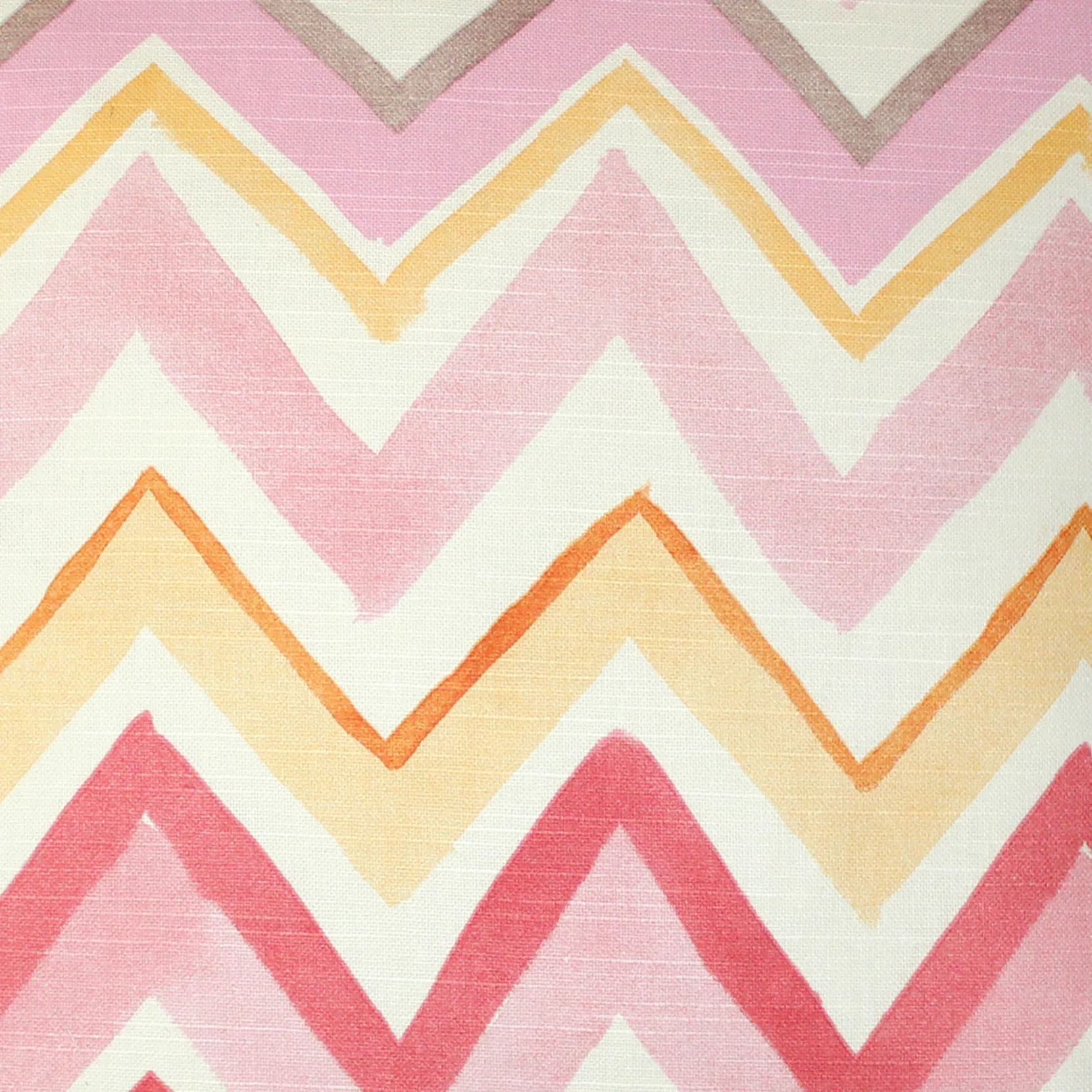 Pacifico Stripes Pink Throw Pillow 20X20