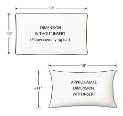 Palermo Velvet Outdoor Pillows 12x19