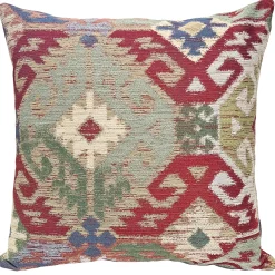 Poso Ikat Jacquard Throw Pillow 20x20