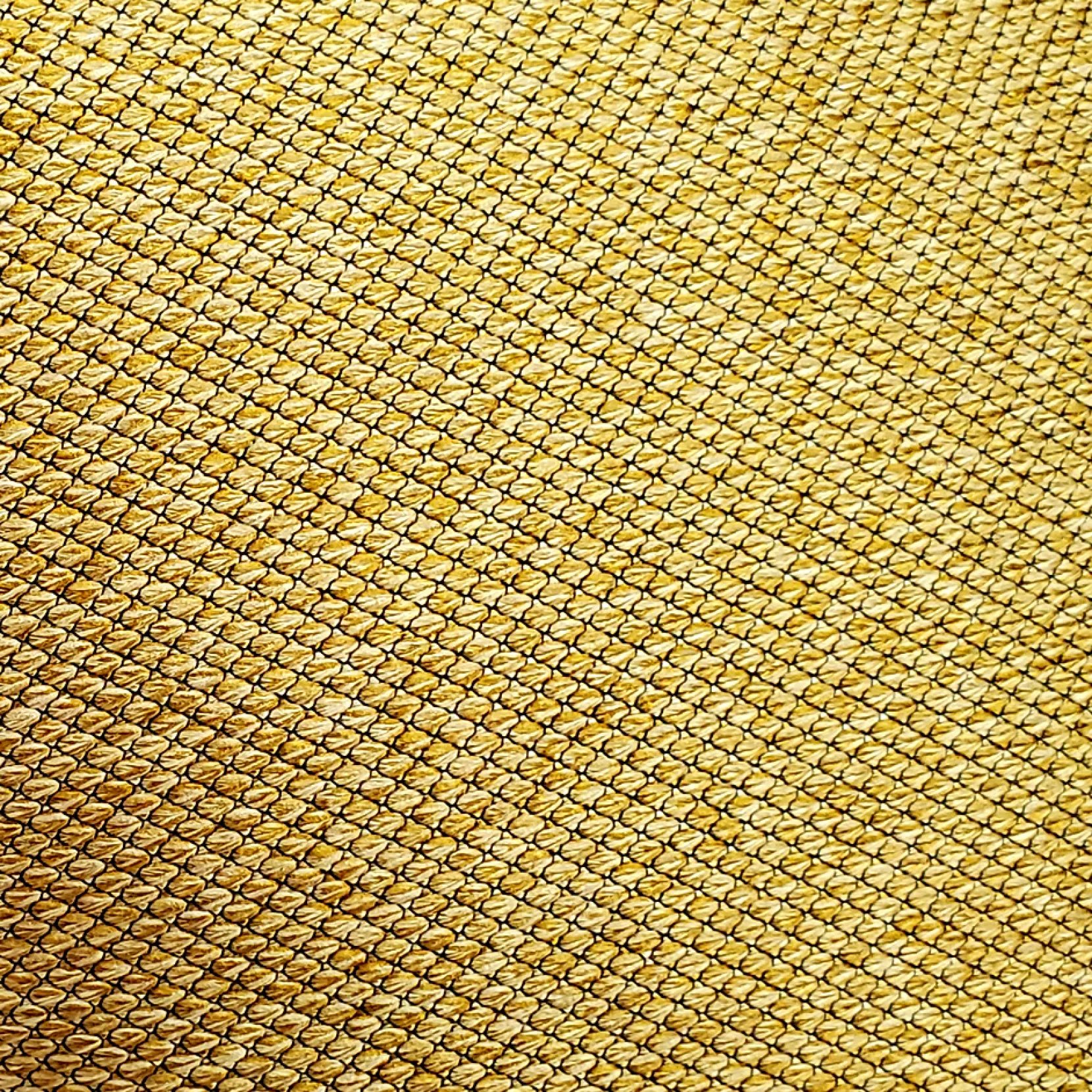 Rio Grande Ochre Gold Throw Pillow 12x20