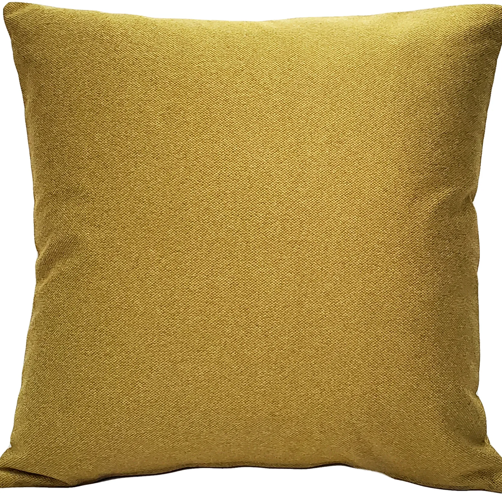Rio Grande Ochre Gold Throw Pillow 19x19