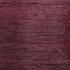 Sankara Wine Silk Throw Pillow 16x16