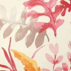 Sea Garden Pink Throw Pillow 12X20