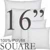 Square 16"x16" Polyfill Pillow Insert