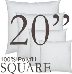 Square 20"x20" Polyfill Pillow Insert