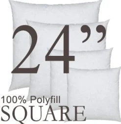 Square 24"x24" Polyfill Pillow Insert