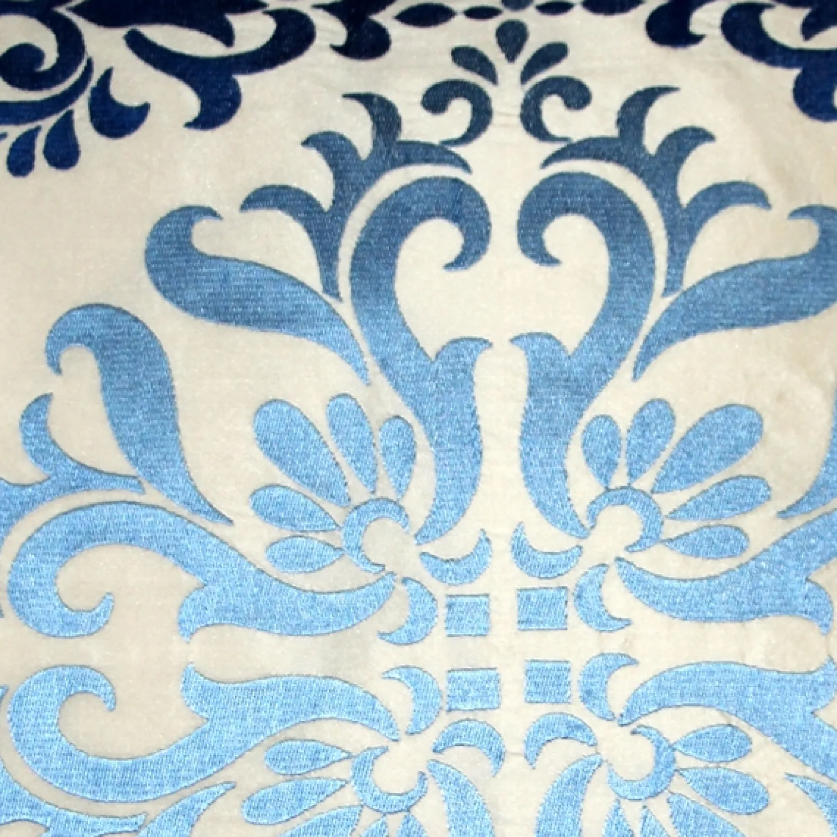 Sumatra Fountain Embroidered Silk Decorative Throw Pillow 21x21