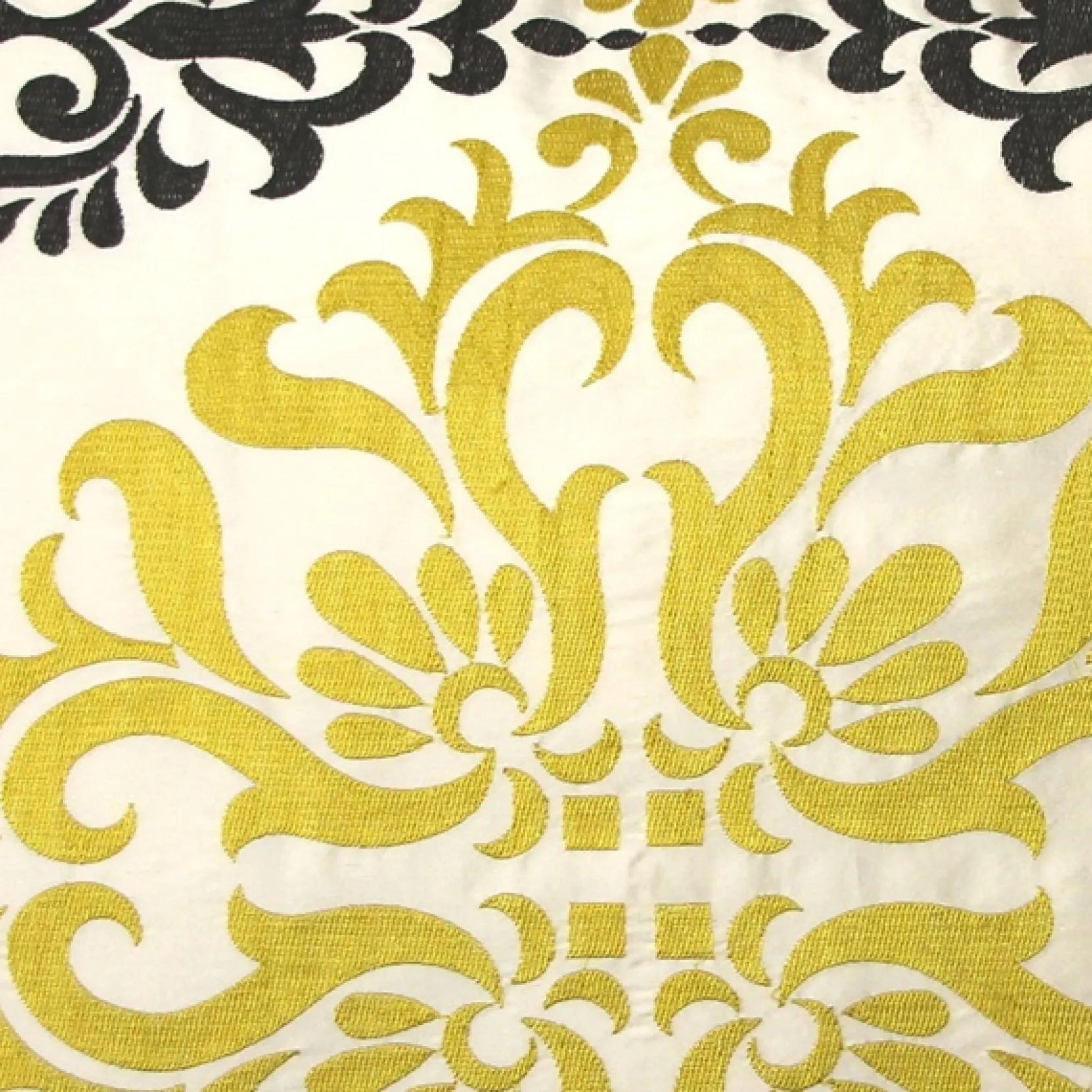 Sumatra Medallion Embroidered Silk Decorative Throw Pillow 21x21