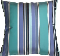 Sunbrella Dolce Oasis Stripes 20x20 Outdoor Pillow